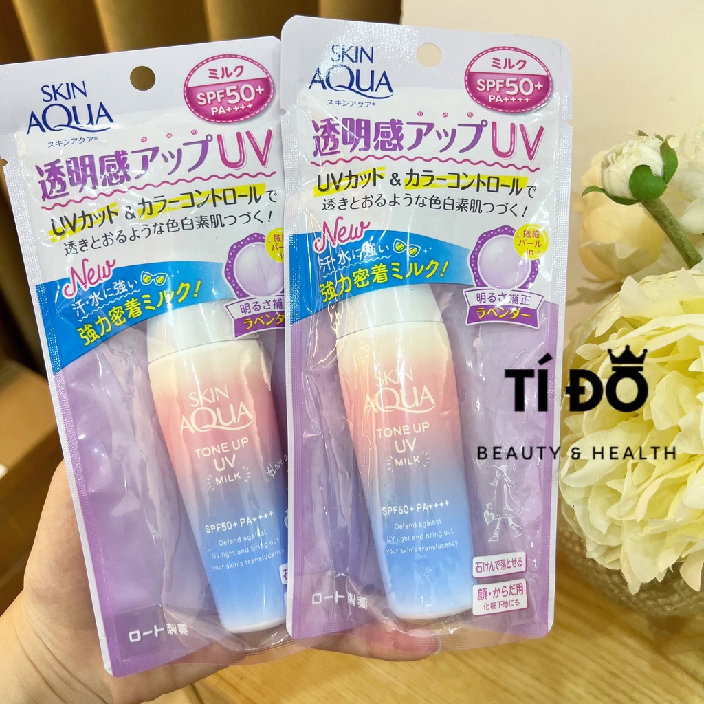 SKIN AQUA - Kem Chống Nắng Tone Up UV Milk