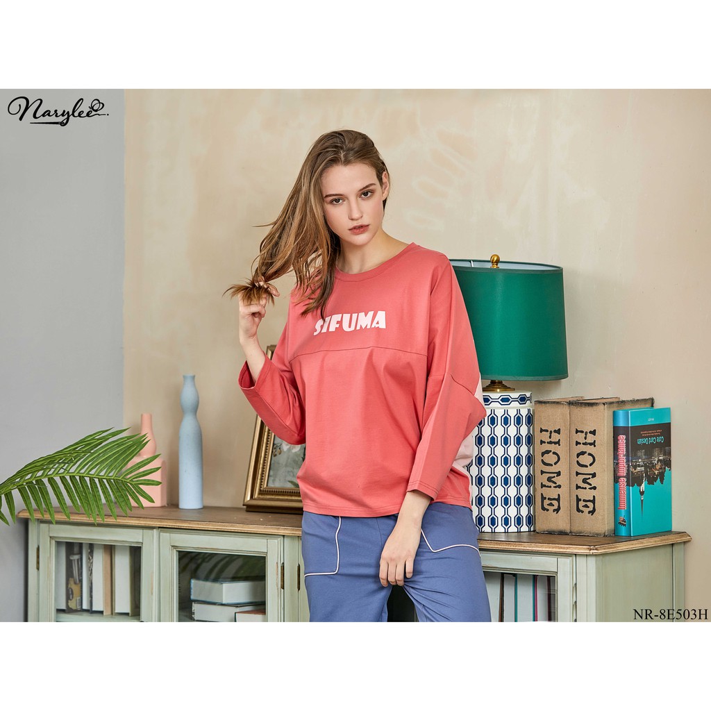 [Mã FASHIONMALLT4 giảm 15% đơn 150k] Bộ đồ mặc nhà 100% cotton cao cấp Narylee NR-8E503