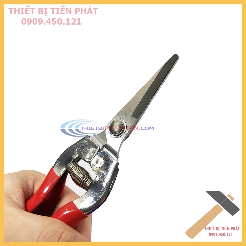 Kéo Cắt Cành, Tỉa Lá Cây Mũi Nhọn 42mm Gulibull Thép Sk5 Cao Cấp