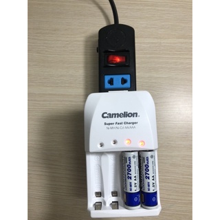 MÁY SẠC PIN CAMELION –BC.0905A – TRẮNG