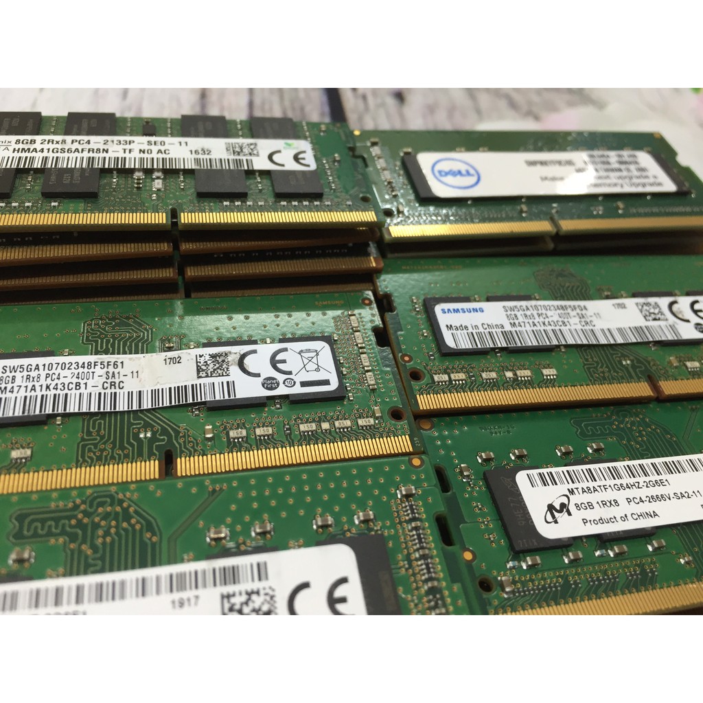 Ram đời mới laptop ddr4 8G bus 3200 2666 2400 2133