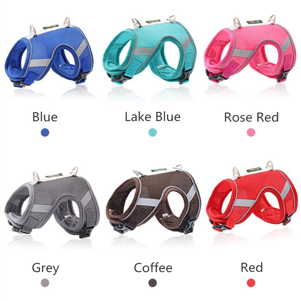 WATTLE Áo Vest Kèm Dây Dắt Thú Cưng Phản Quang Tiện Dụng