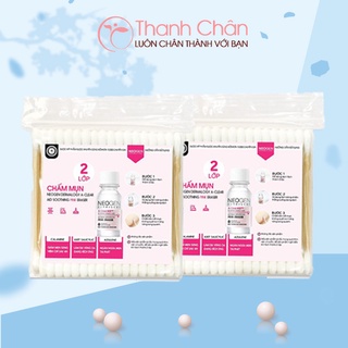 Tăm bông gỗ hỗ trợ nặn mụn và chấm mụn neogen