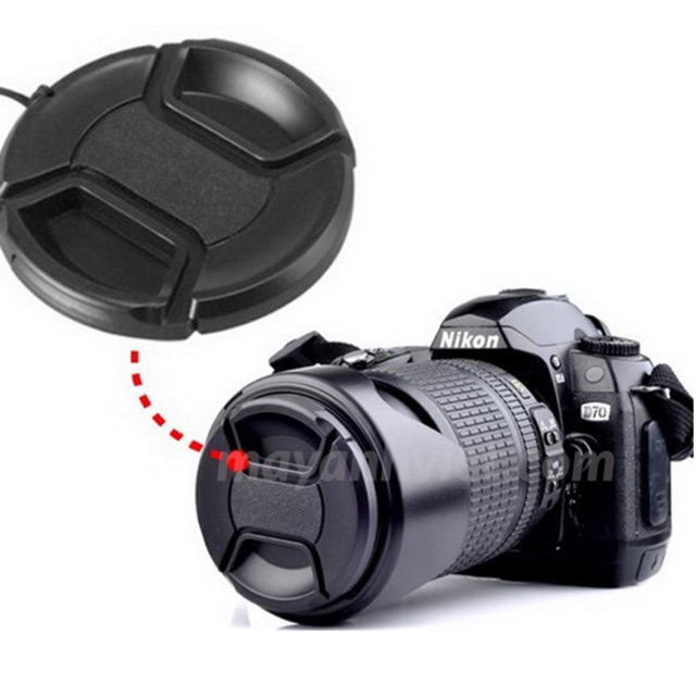 Nắp trước lens không chữ đủ size