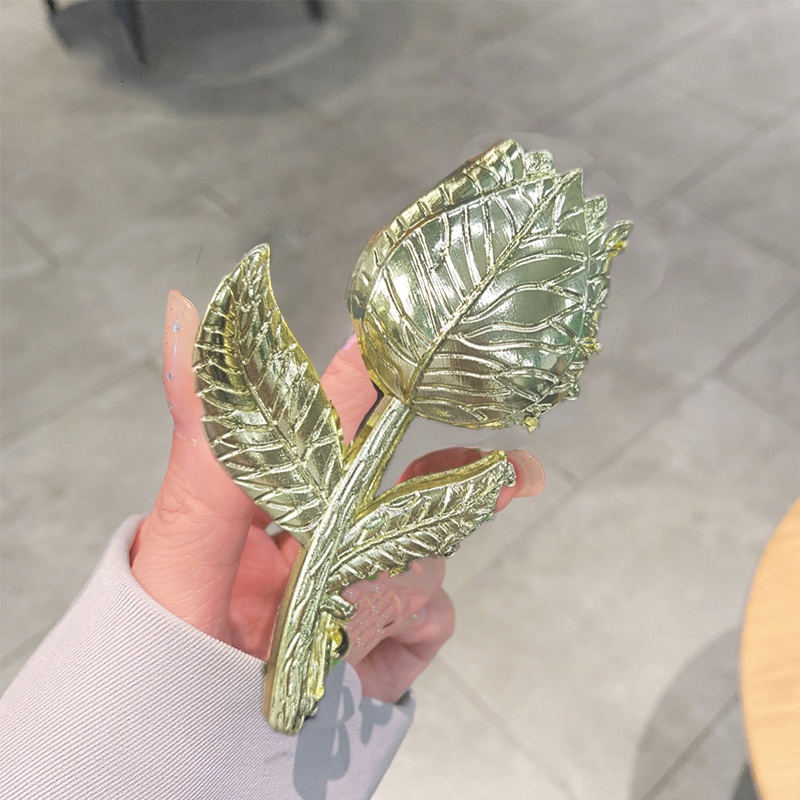 Kẹp tóc Haimeikang hình hoa tulip phong cách Hàn Quốc chất lượng cao dành cho nữ