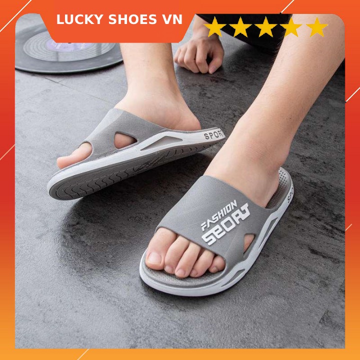 Dép Nữ Nam đế thơm siêu êm 3 màu cao cấp chất đẹp [H64] LUCKY SHOES VN