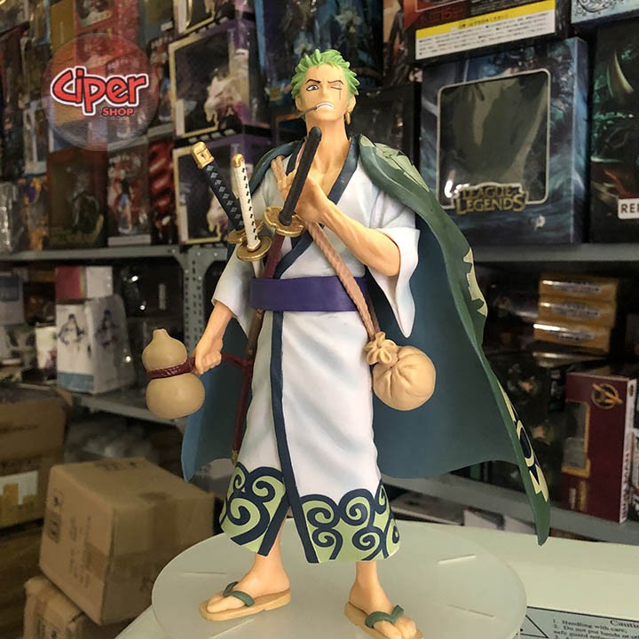 Mô hình Zoro Wano Tĩnh - Mẫu 1 - Mô hình One Piece - Figure action Zoro