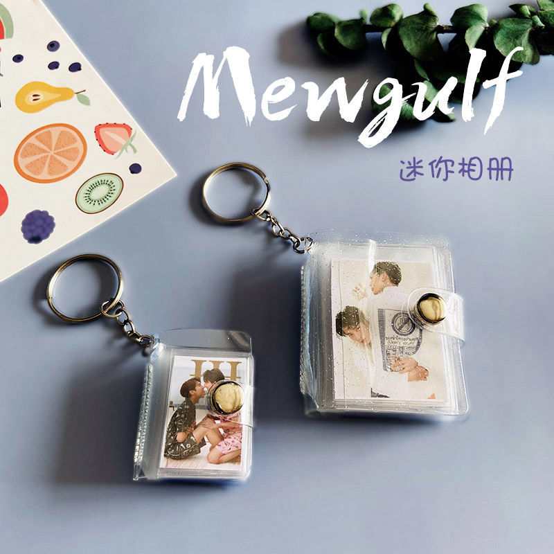 mewgulf keychain photo mini photo album