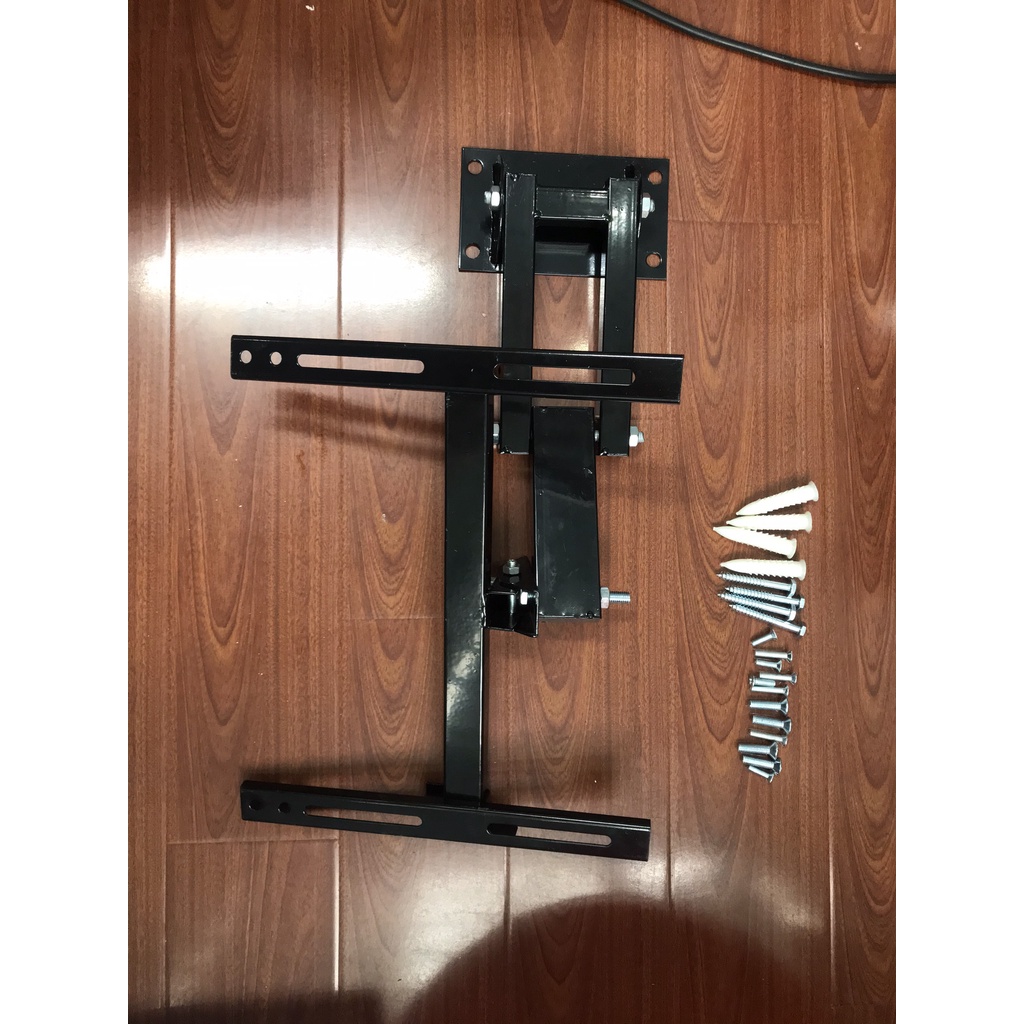 Giá treo tivi góc treo xoay 2 cánh có nivo thăng bằng treo tivi kích thước 19 20 24 25 29 32 34 36 37 Inch