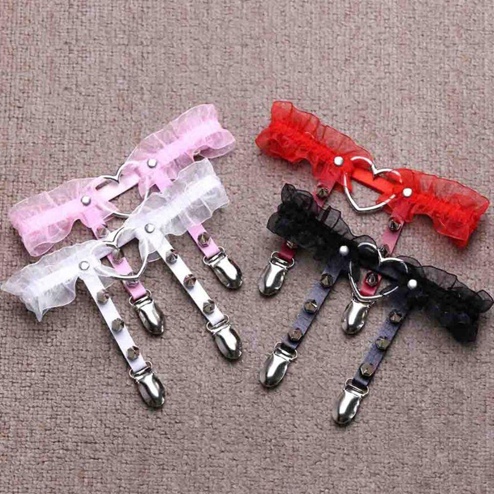 Đai Nịt Bít Tất Đính Đinh Tán Phong Cách Gothic Ngọt Ngào VANES1