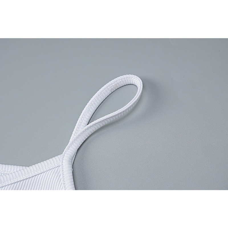 Áo Tank Top Dáng Dài Xẻ Tà Phối Nút Thời Trang Mùa Hè Cho Nữ