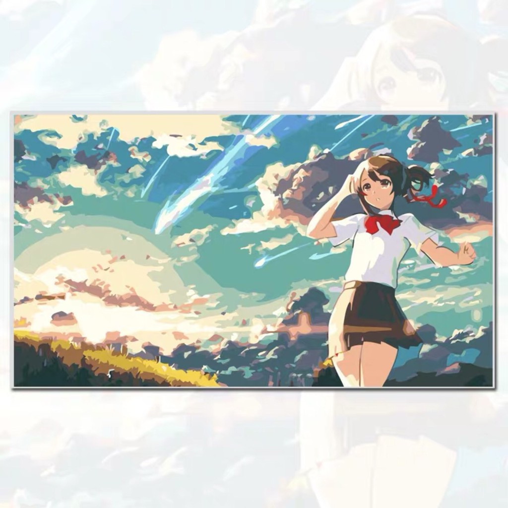 [Order]Tranh sơn dầu số hóa tự tô hình Your name  - HÀNG ĐẶT TRƯỚC | BigBuy360 - bigbuy360.vn