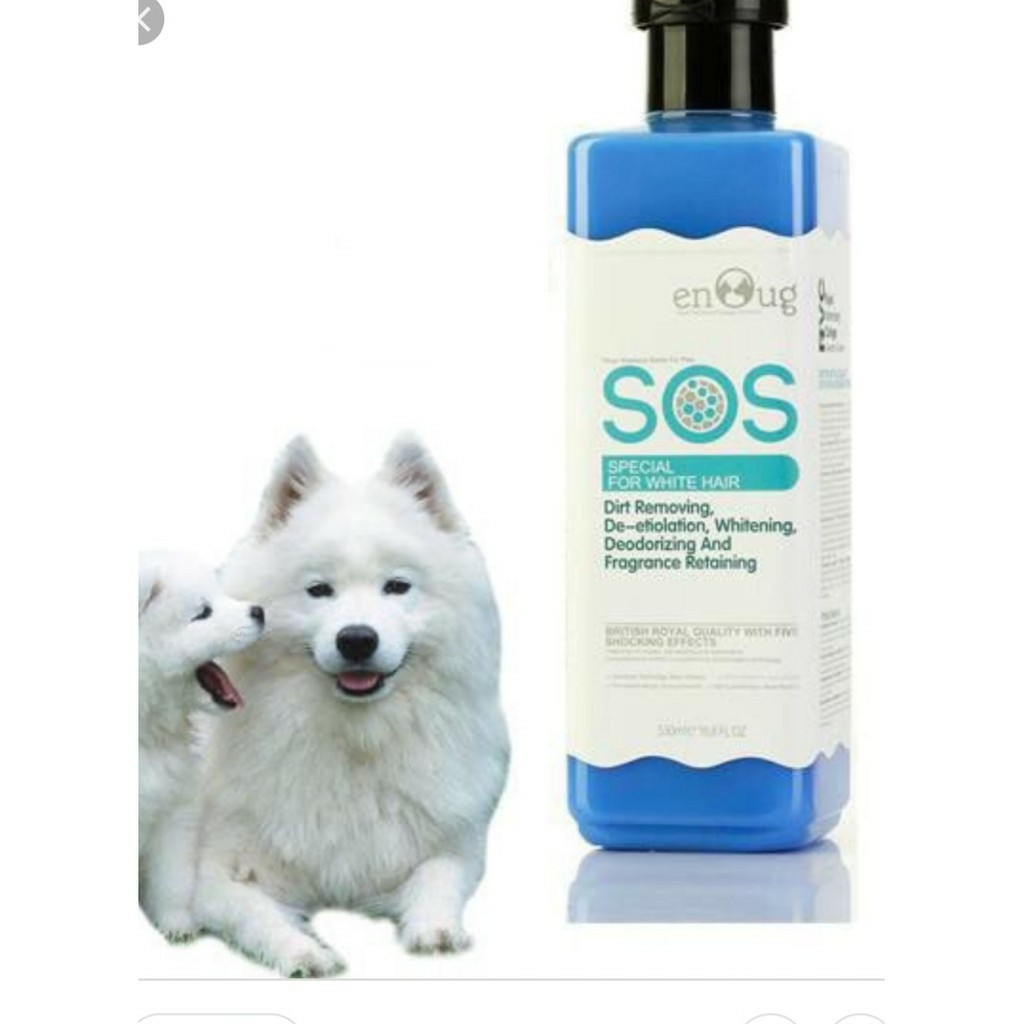 Sữa Tắm cao cấp SOS - chai 530ml cho chó mèo - Dầu tắm chó mượt lông chuyên dụng cho các spa chuyên nghiệp