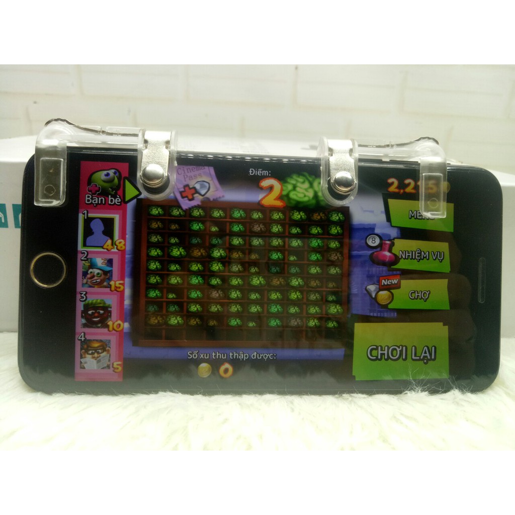 (SIÊU GIẢM GIÁ) Bộ 2 Nút Bấm Chơi Game PUBG Dòng C9 nút inox Hỗ Trợ Chơi Pubg Mobile, Ipad - Thế hệ f4 -dc3033