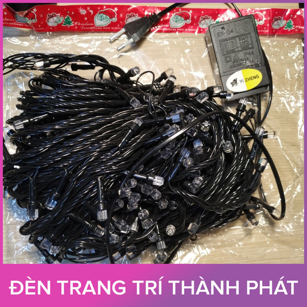 DÂY nháy trang trí KIM CƯƠNG đủ màu siêu bền chống nước, trang trí cây thông noel, tết