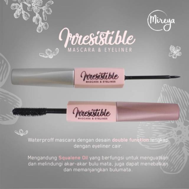 (hàng Mới Về) Bộ Mascara Và Bút Kẻ Mắt Mireya Chống Thấm Nước | BigBuy360 - bigbuy360.vn