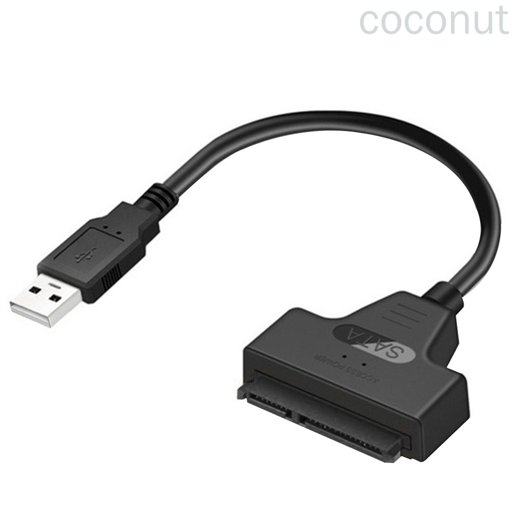 Cáp Chuyển Đổi Ổ Cứng Sata 3 Sang Usb Ssd 2.5 Inch Kèm Usb 2.0 Coconut Tiện Dụng