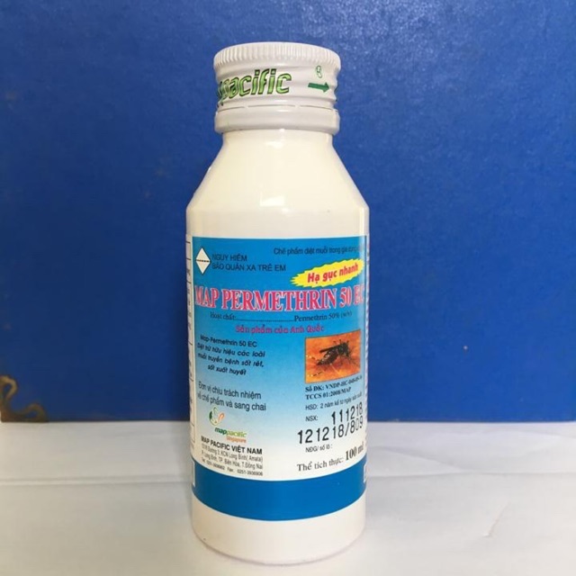 Chế phẩm trừ muỗi Map Permethrin 50EC chai 100ml