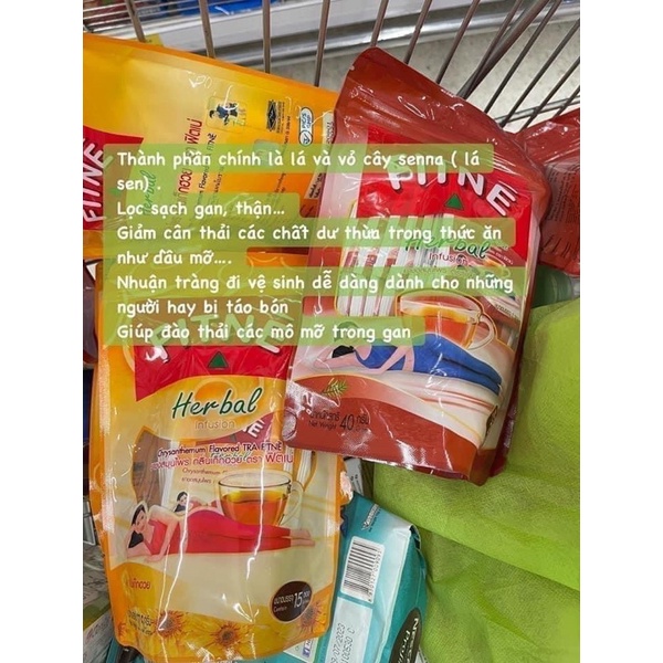 Trà Fitne Herbal Thái Lan Túi Lọc  Chính Hãng 100%