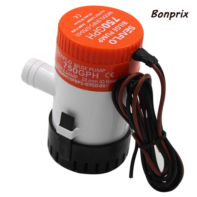 Máy bơm nước chìm 12V 750 GPH 2.5A | BigBuy360 - bigbuy360.vn