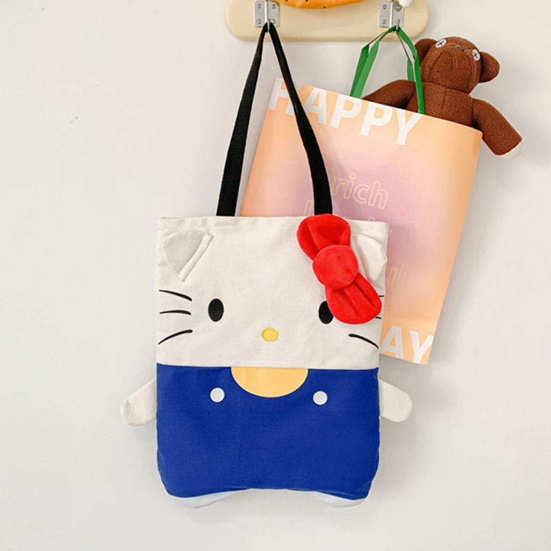 Youyo Túi vải Cỡ Lớn Họa Tiết Hoạt Hình Dễ Thương Cho Nữ