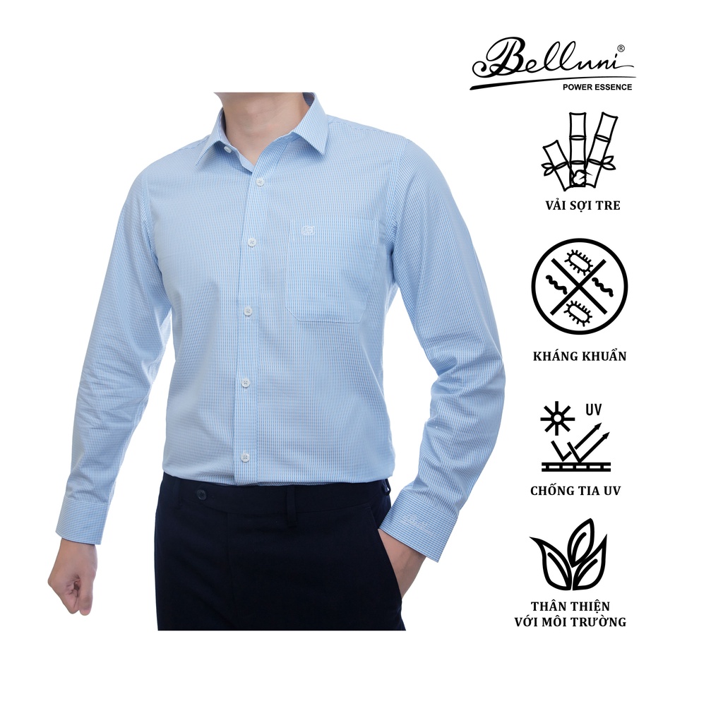 Áo sơ mi nam dài tay cao cấp BELLUNI LUXURY  - ABD.BNT.BE.161.B6