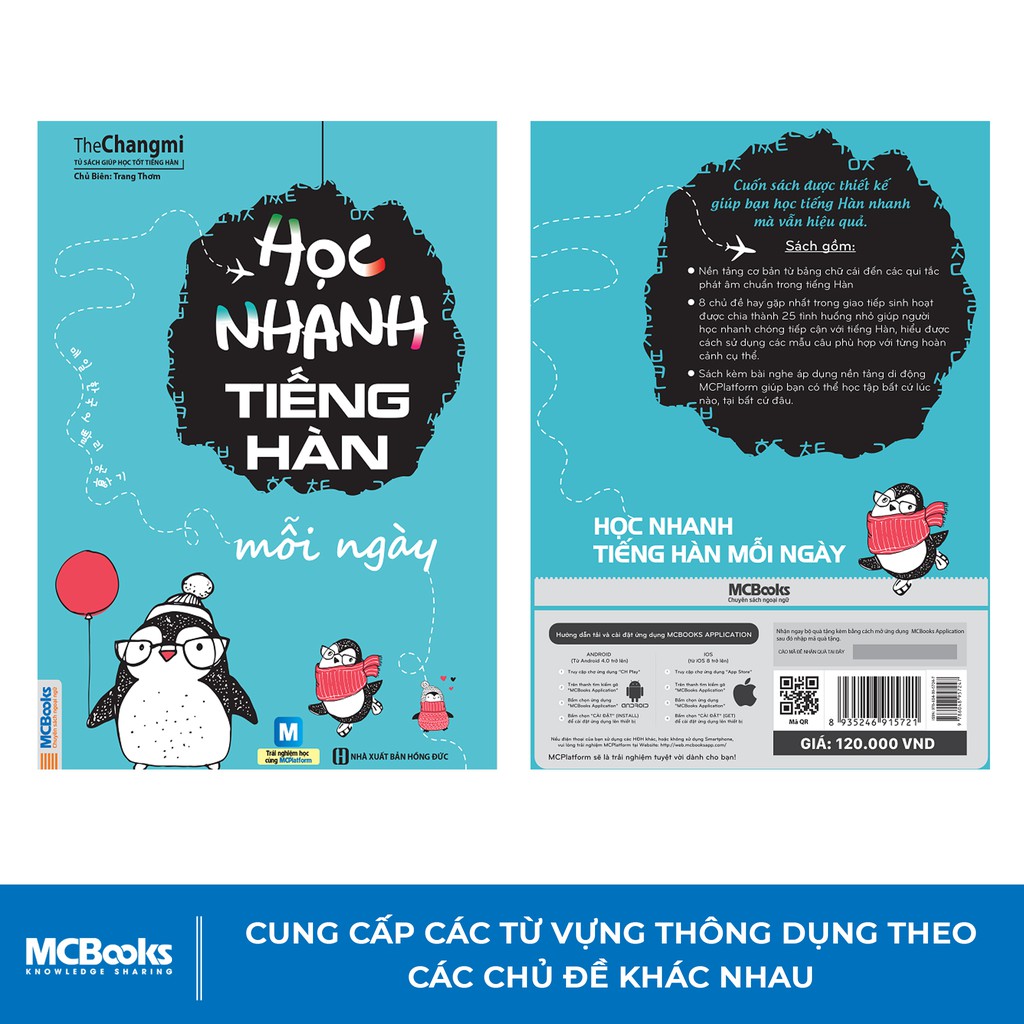 Sách - Học Nhanh Tiếng Hàn Mỗi Ngày Cho Người Bận