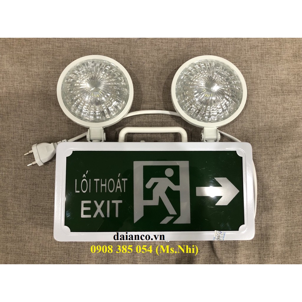 Đèn Chiếu Sáng Sự Cố Kết Hợp Biển Chỉ Dẫn Thoát Nạn Chỉ Phải YF-203