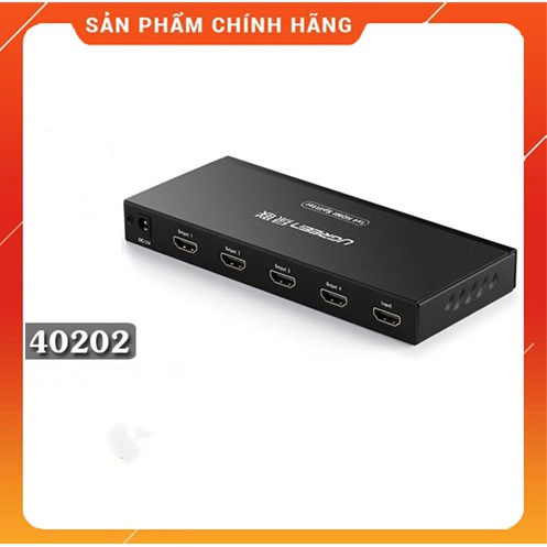 Bộ chia HDMI 1 ra 4 chính hãng Ugreen 40202 - Hàng Chính Hãng