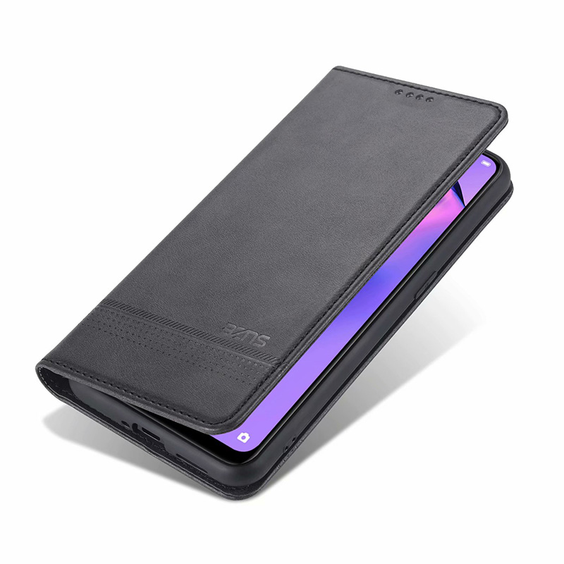 Ốp điện thoại da nắp gập nam châm tích hợp ví và giá đỡ cho Oppo Reno5 Pro