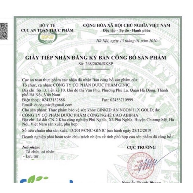 Ginkid Ăn ngon 11X cải thiện chức năng tiêu hóa cho trẻ hết biếng ăn lọ 125ml