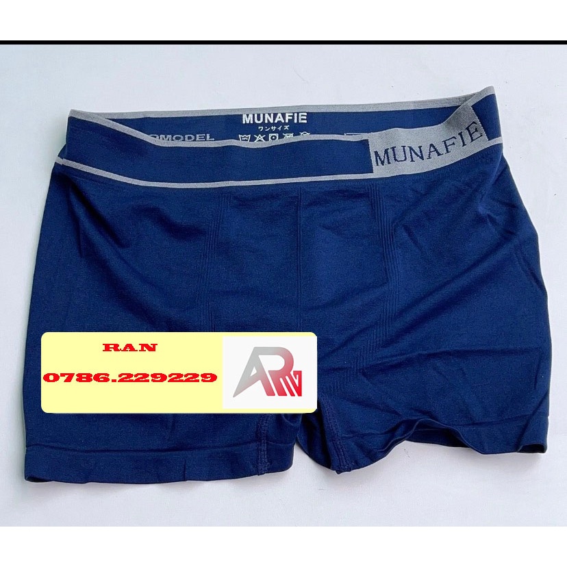 [FREE SHIP] MUA 4 TẶNG 1 = 5 Quần Boxer MUNAFIE dệt Cao cấp - Không đường may