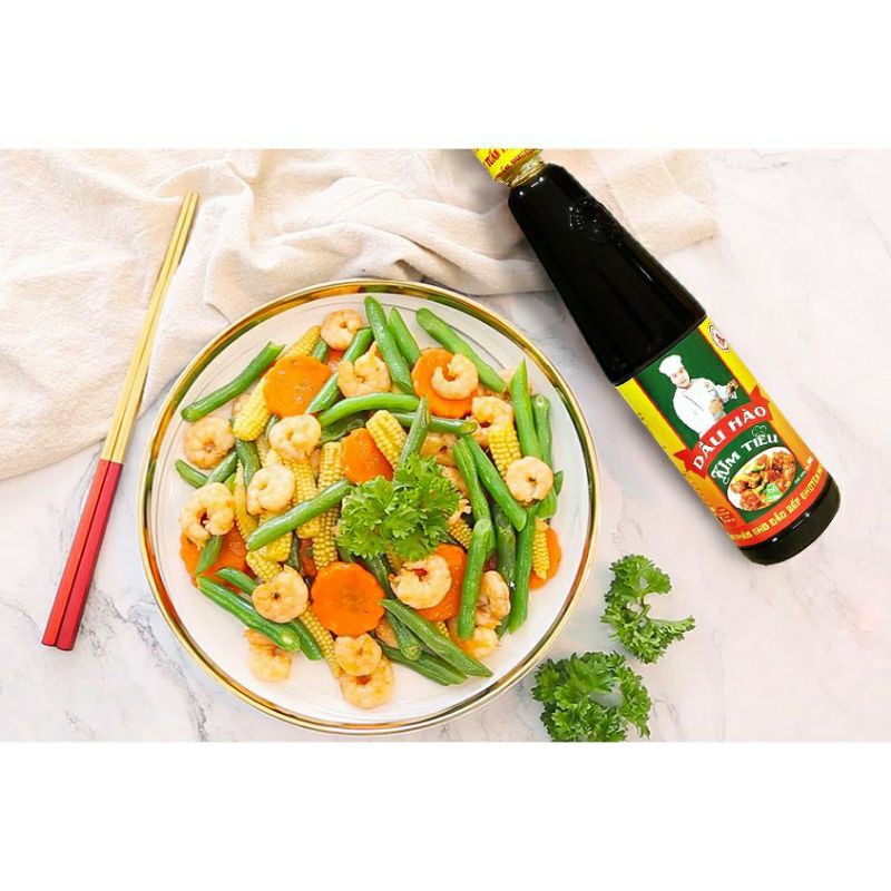 Dầu Hào Kim Tiêu Tuấn Phương Chai 780g