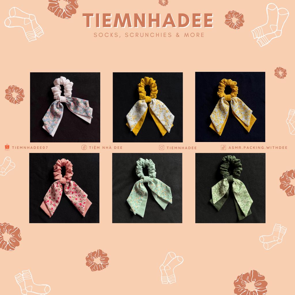 BUNNY SCRUNCHIES - Cột tóc nơ, nhẹ nhàng như thơ
