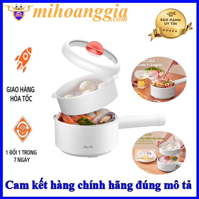 Nồi lẩu điện đa năng DEERMA DG15 | DG20 | DG25 | Nồi nấu đa năng DEERMA | MIHOANGGIA