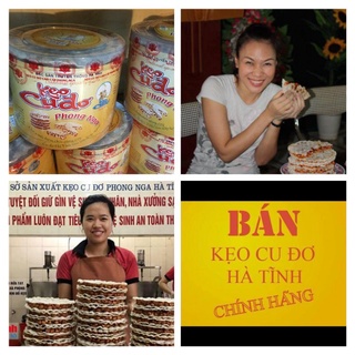 KẸO CU ĐƠ HÀ TĨNH -Combo 4 hộp  390g