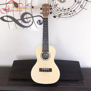 Đàn ukulele concert full gỗ mộc size 23