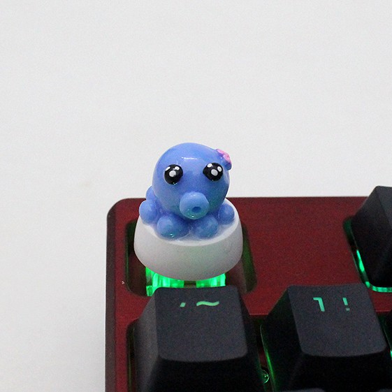 Keycap lẻ bạch tuộc nhỏ cute ( keycap resin độc lạ )( Keycap Artisan )