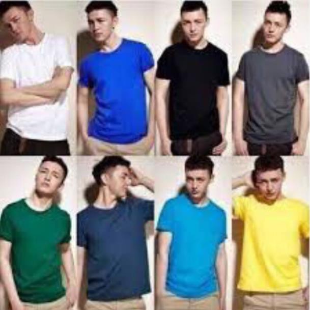 FreeShip Đơn 50K - Xả Kho đợt cuối Áo Thun Trơn Nam - Nữ ྇