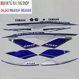 Tem exciter 150 GP xanh 2015