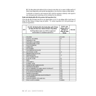 Bộ kem thái đỏ