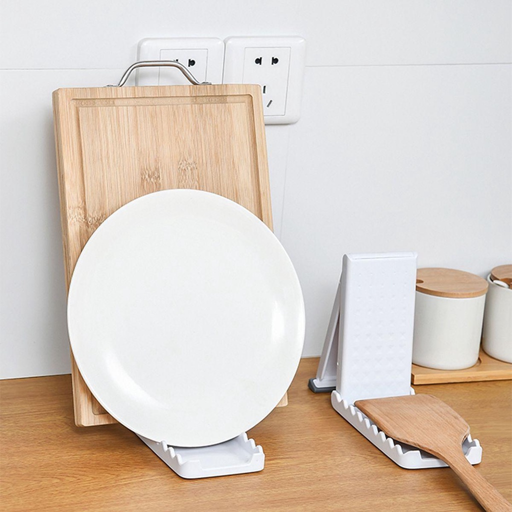 MOCHO Giá Đỡ Dụng Cụ Nấu Ăn Bằng Nhựa Đa Năng Có Thể Gấp Gọn S