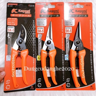 Kéo Cắt Cành Cao Cấp Kapusi Japan K-8638(Thẳng), K-8639(Cong)