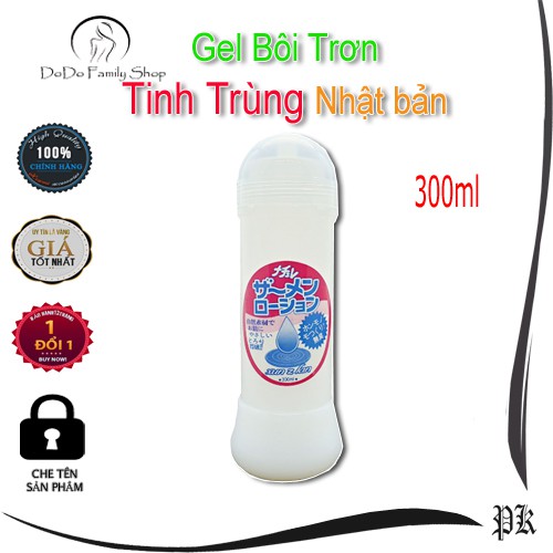 Gel bôi trơn tinh trùng Nhật Bản 300ml hàng loại 1 cao cấp made in Japan