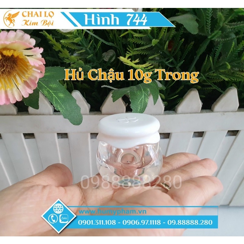 CHAI LỌ MỸ PHẨM - Hủ Đựng kem face Chậu 10g