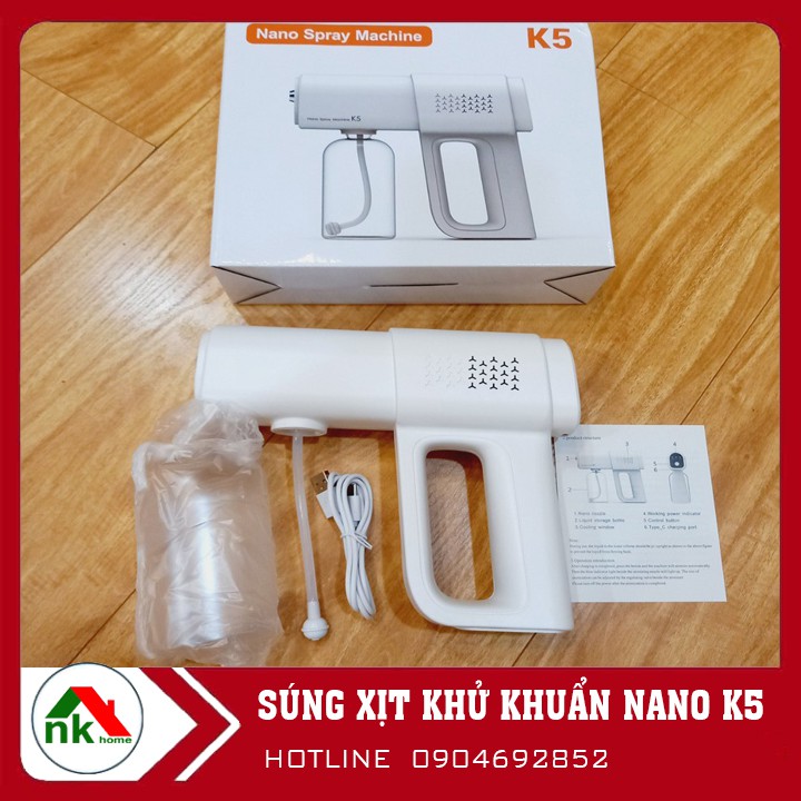 Combo 10 chiếc súng khử khuẩn K5 Giá Sỉ