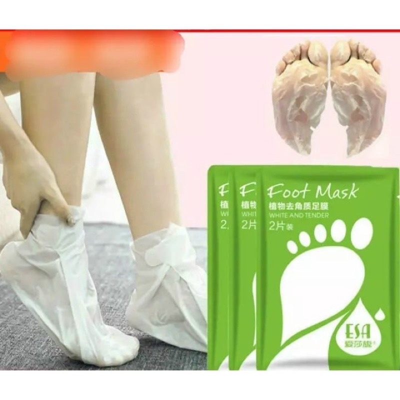 mặt nạ ủ lột bàn chân Food Mask tẩy da chết bàn chân