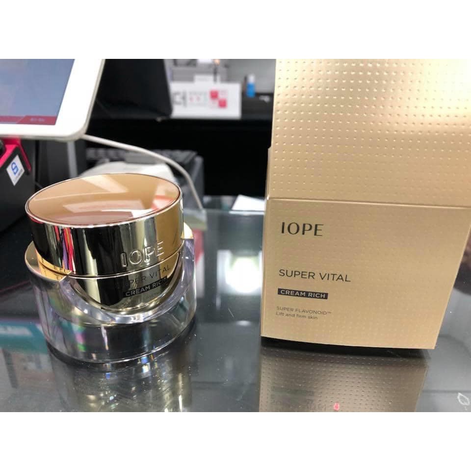 Kem chống lão hóa IOPE SUPER VITAL RICH CREAM MINI 14ml