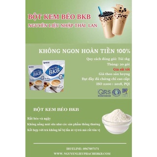 Bột kem béo BKB pha trà sữa