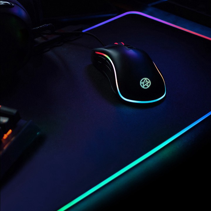 Miếng lót chuột LED RGB - Mousepad Led RGB full size 80cm x 30cm, 300 x 250mm